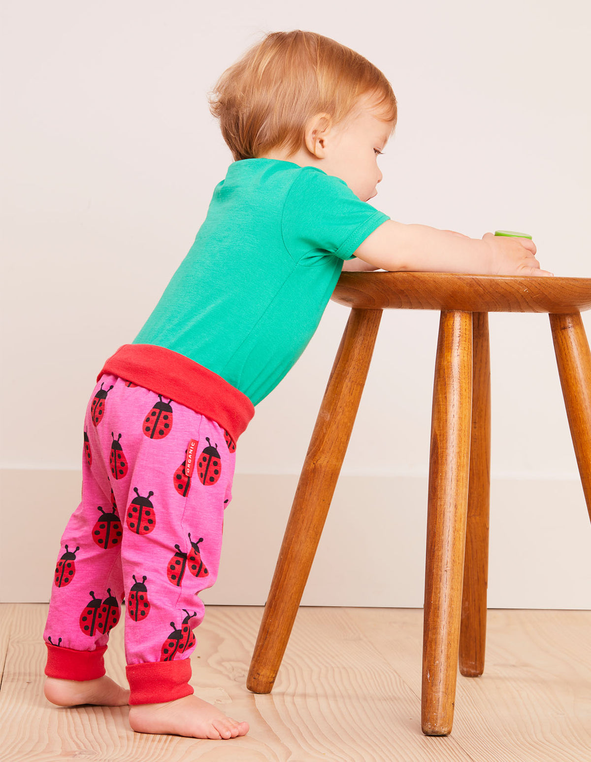 Toby Tiger Organic Yoga Pants - Ladybird