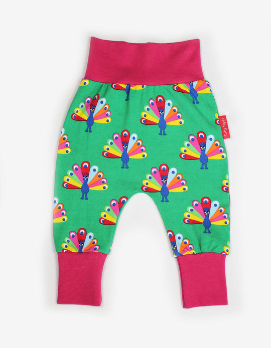 Toby Tiger Organic Yoga Pants - Peacock