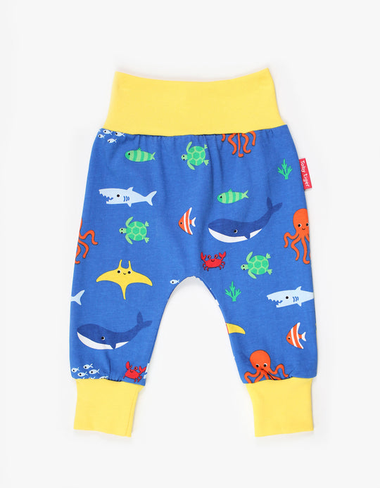 Toby Tiger Organic Yoga Pants - Sealife