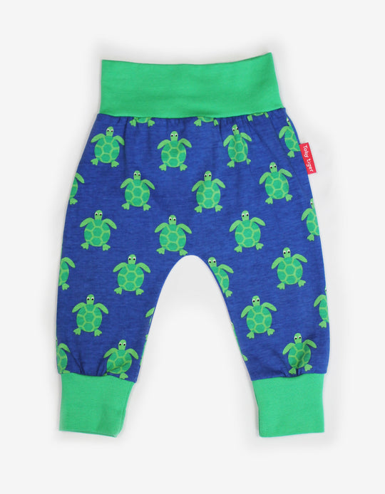 Toby Tiger Organic Yoga Pants - Turtle