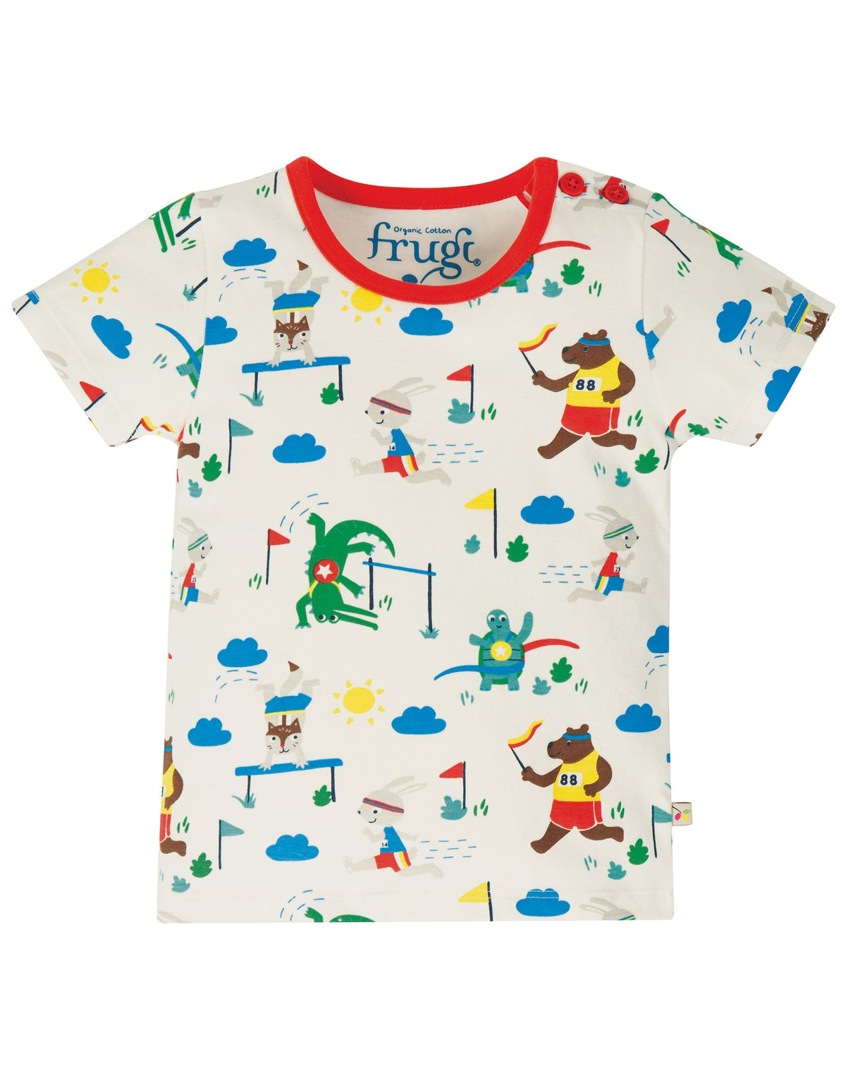 Frugi Alby Top On Your Marks