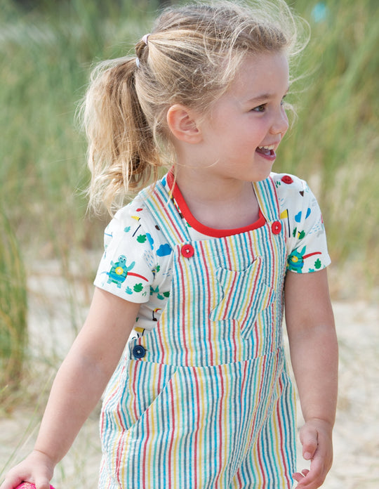 Frugi Alby Top Short Sleeve - On Your Marks