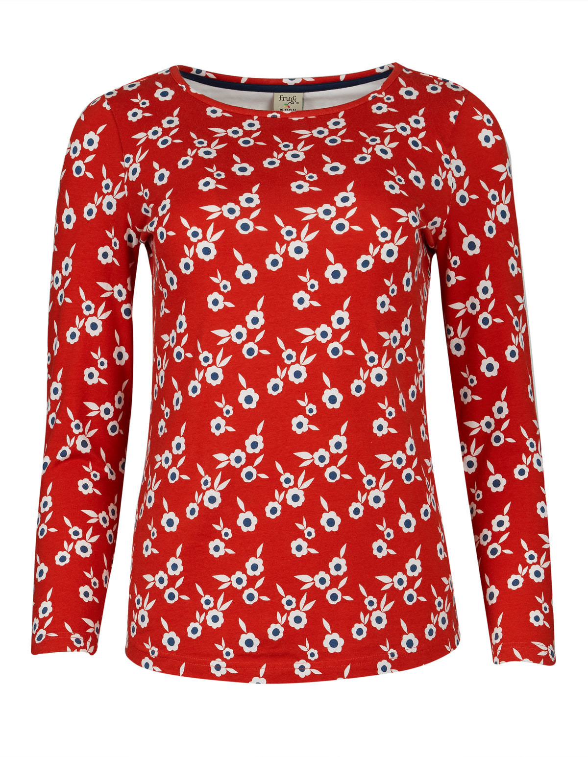 Frugi Adult Bridget Top Long Sleeve - Marsh Marigold