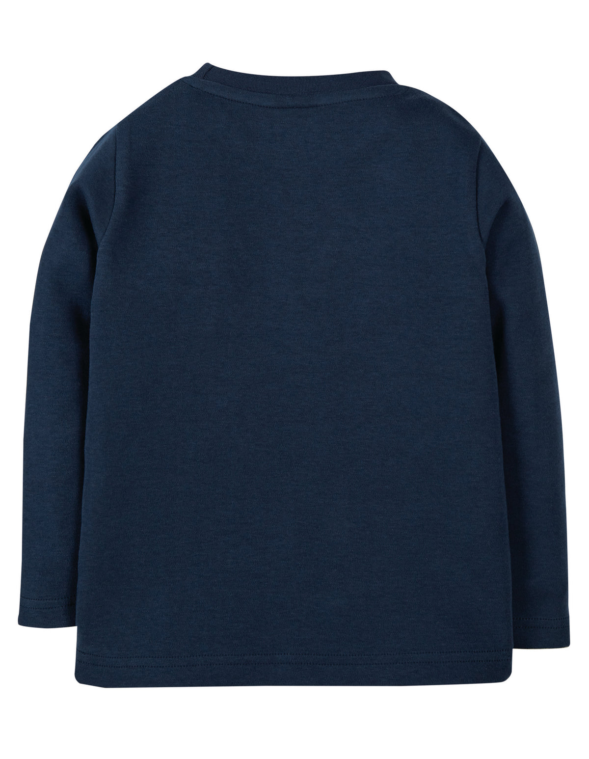 Frugi Chatter Top Long Sleeve - Indigo Fruit Applique
