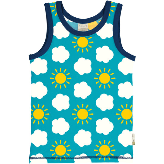 Maxomorra Tanktop - Classic Sky