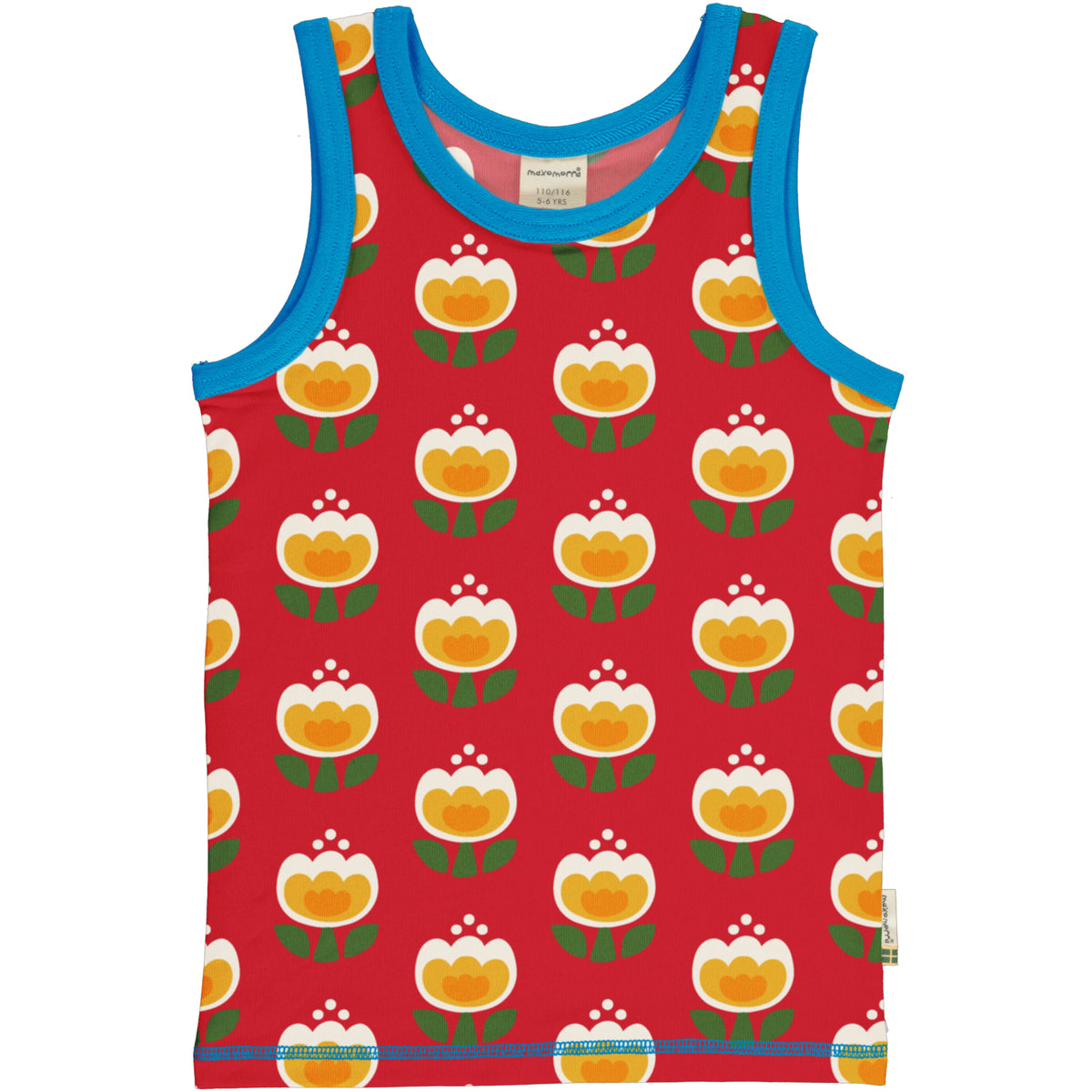 Maxomorra Tank Top - Tulip