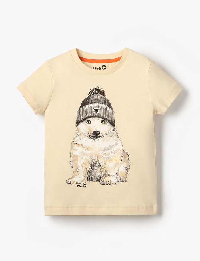 The Qt Organic Classic Tee - Beanie Bear