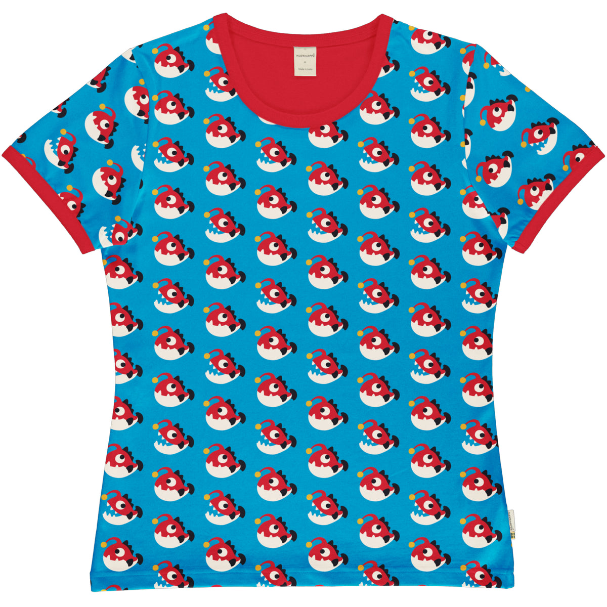 Maxomorra Adult Top Short Sleeve - Anglerfish