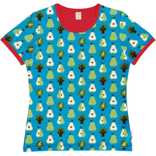 Maxomorra Top Short Sleeve Adult - Pear