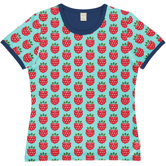 Maxomorra Top Short Sleeve Adult - Raspberry