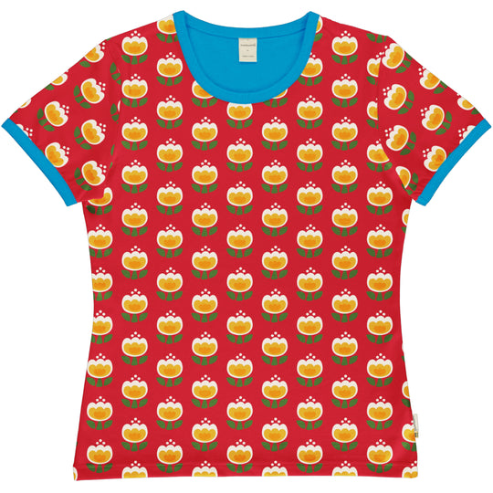 Maxomorra Top Short Sleeve Adult - Tulip