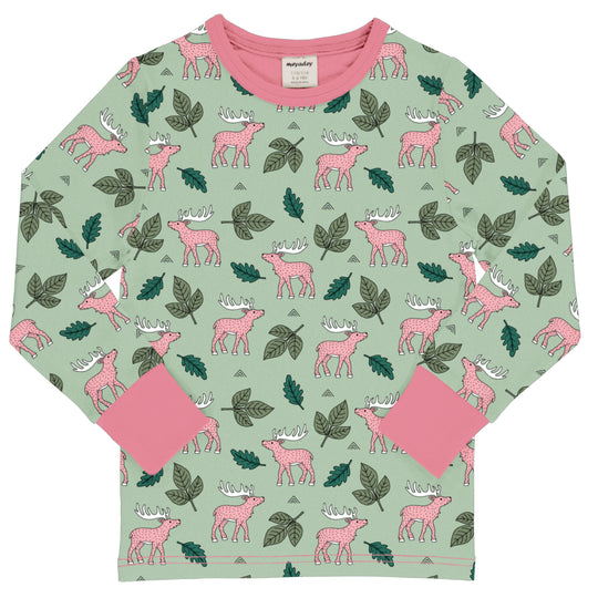 Meyadey Top Long Sleeve - Petal Moose
