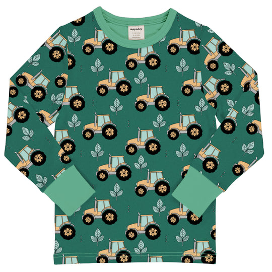 Meyadey Top Long Sleeve - Tractor Trails