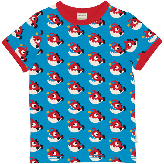 Maxomorra Top Short Sleeve Anglerfish