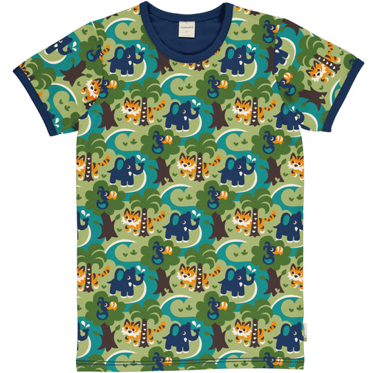 Maxomorra Top Short Sleeve Adult - Jungle