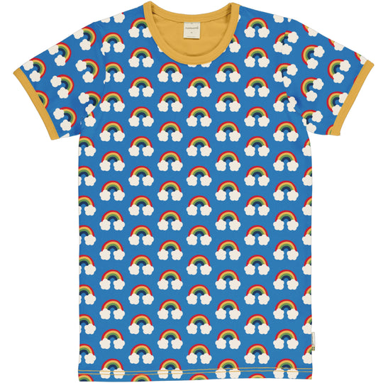 Maxomorra Top Short Sleeve Adult - Rainbow