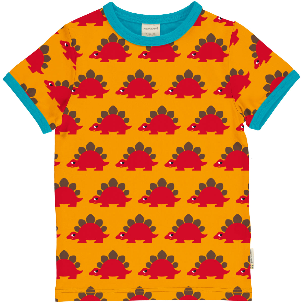 Maxomorra Top Short Sleeve - Classic Dino