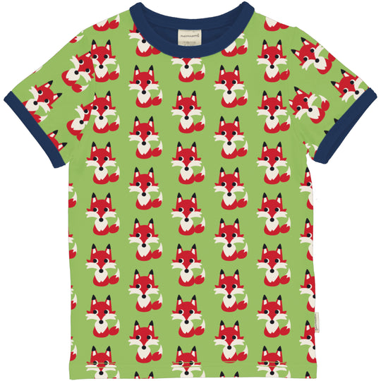 Maxomorra Top Short Sleeve - Fox