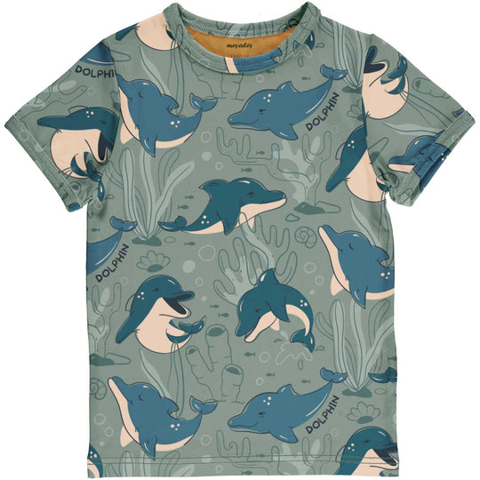 Meyadey Top Short Sleeve Dashing Dolphin
