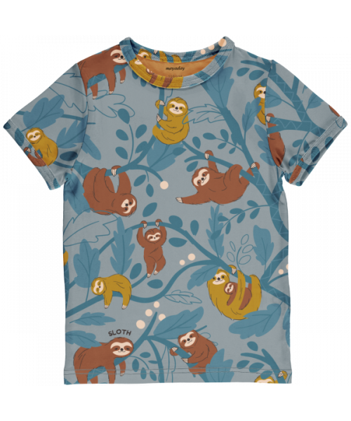 Meyadey Top Short Sleeve Sleepy Sloth