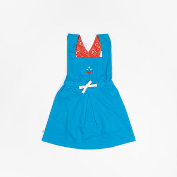 Alba Of Denmark Growing Garden Dress Sleeveless - Brilliant Blue