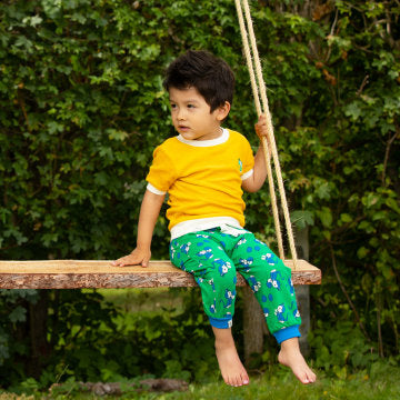 Alba Of Denmark Lucca Baby Pants - Jelly Bean The Cat And The Balloon