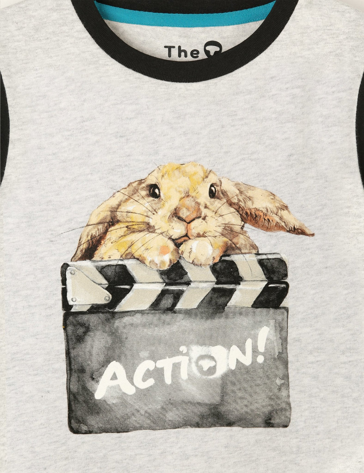 The Qt Organic Classic Tee - Clapper Bunny