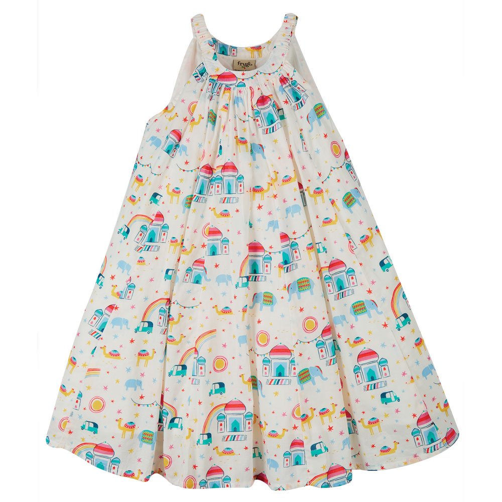 Frugi Tabitha Trapeze Dress Sleeveless - At The Taj