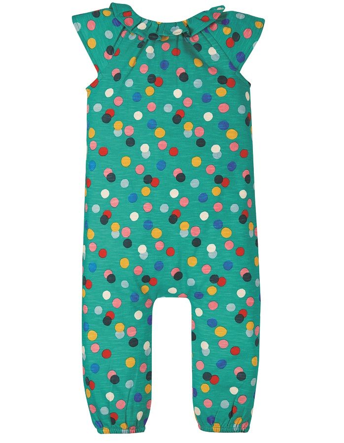 Frugi Esther Playsuit - Rainbow Holi