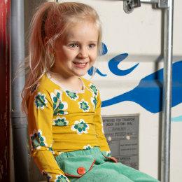 Alba Of Denmark Ghita Blouse Long Sleeve - Menthe Flower Heaven