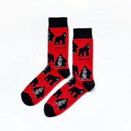 Bare Kind Adult Bamboo Socks - Gorilla