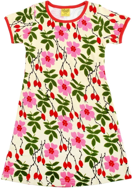 DUNS Sweden Dress Short Sleeve - Rosehip Yellow